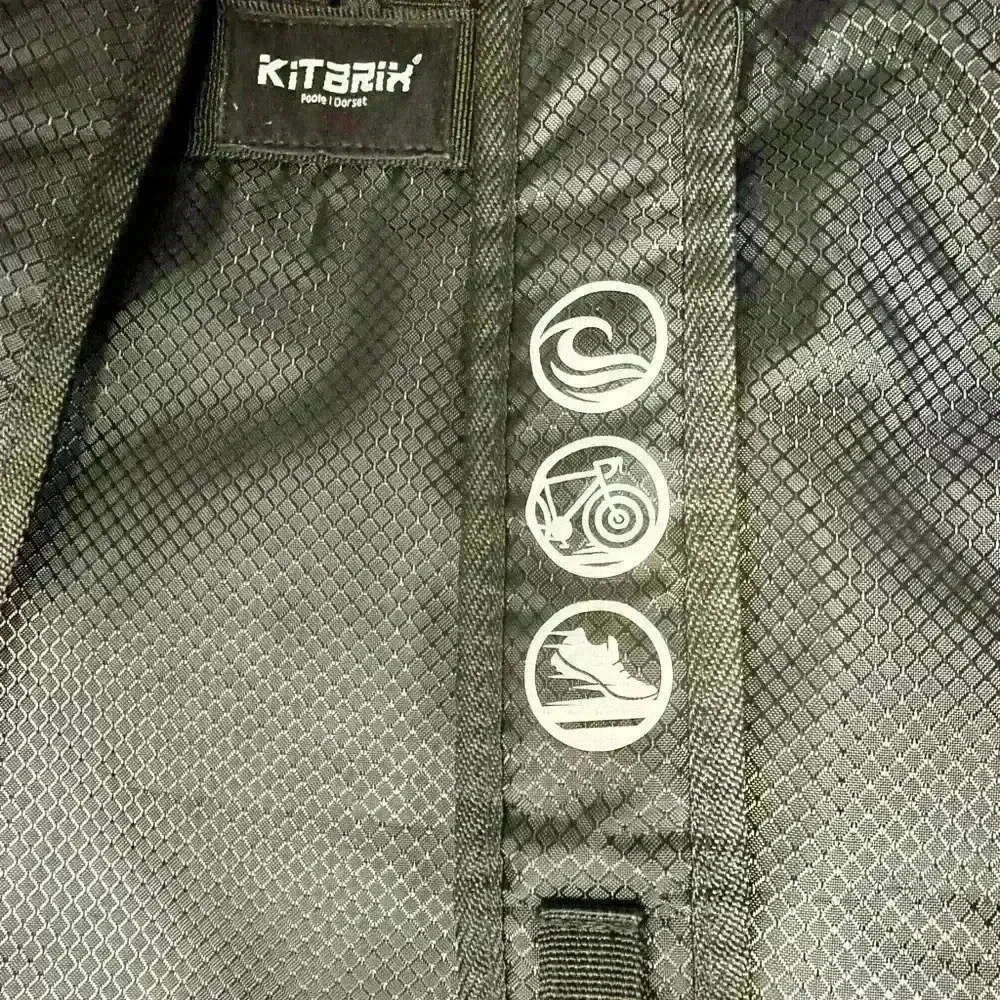 Escape from alcatraz triathlon waterproof K bag backpack black